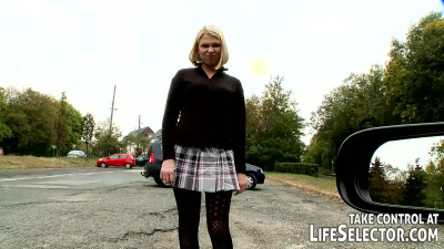 Life Selector featuring Cayenne Klein and Sophie Lynx's brunette trailer