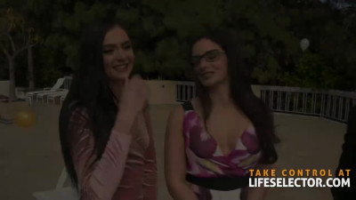 Life Selector featuring Riley Reid and Casey Calvert's hardcore dirt