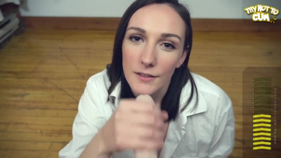 The Jerk Off Games featuring Clara's amateur handjob porn