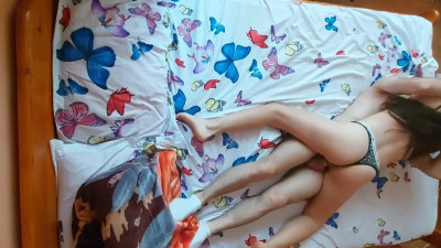 Amazing The amateur teenagers at real couple homemade action