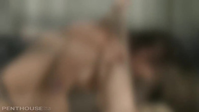 Penthouse porn scene with impeccable Aiden Starr and Kristina Rose from Penthouse