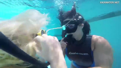 Graceful kitten - horny trailer - Underwater Show