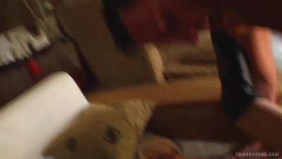Tamed Teens - blowjob clip
