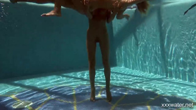 Amorous Haley and Stefanie's butt clip