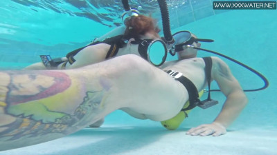 Underwatershow sex with lusty Minnie Manga from Underwater Show