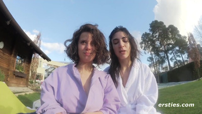 Fascinating lassie at wet porn