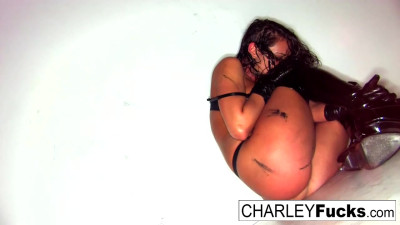 Cumshot scene with pleasing Charley Chase from PUBA