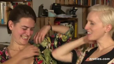 Ersties featuring squeeze's lesbian video