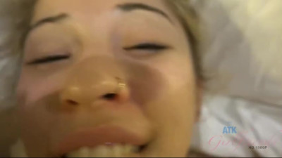 Incomparable Goldie Glock's footjob smut