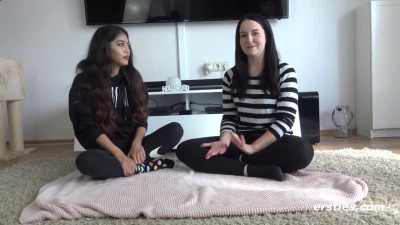 Ersties featuring Emma Secret's amateur lesbian clip