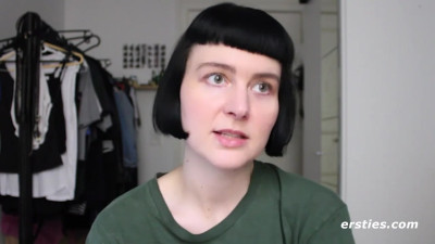 Amative Delphine's big tits video