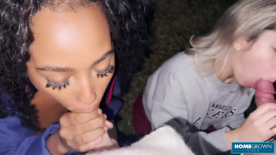 Homegrown Video featuring Peter's busty porn