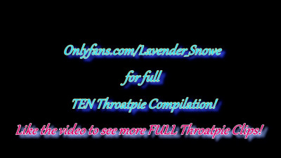 Verified Amateurs featuring Lavender Snowe's blowjob compilation clip