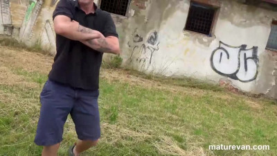 Kitten's hardcore action by Mature Van