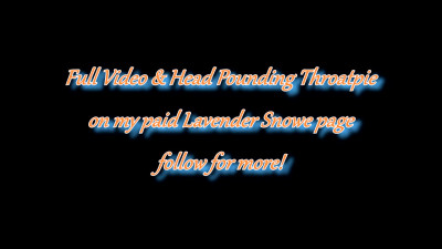 Well-made Lavender Snowe - gagging movie - Verified Amateurs