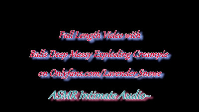 Graceful Lavender Snowe at cum in pussy movie