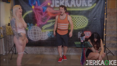 Jerkaoke featuring Karma RX and Robby Echo's blonde movie