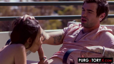Adorable Scarlett and Donnie's oral smut