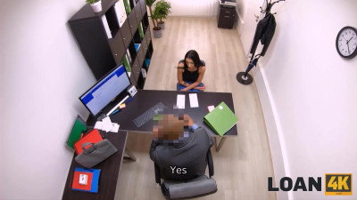 Come-hither Cecile's office smut