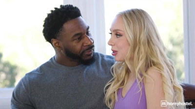 Young (18+) scene with glamour Braylin Bailey from Horny Hostel