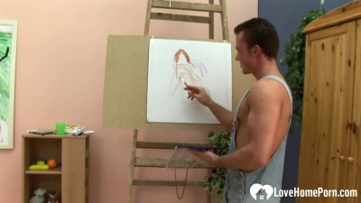 Love Home Porn featuring truelove's brunette trailer