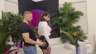 Cheerful Vile Vixen at big tits trailer