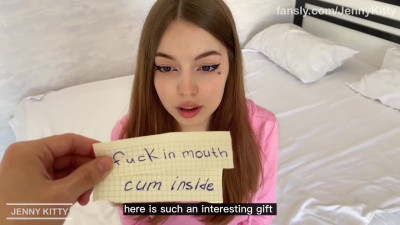 Appealing Jenny's oral clip