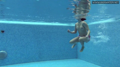 Underwater Show featuring Lady Dee's pool girls trailer